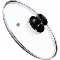 Kadax - Topfdeckel, Universaldeckel aus Glas mit glänzend schwarz griff, 28 cm Kadax - Topfdeckel, Universaldeckel aus Glas mit glänzend schwarz griff, 28 cm von KADAX
