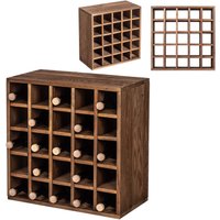 Kadax - Weinregal Chess Walnuss Kadax - Weinregal Chess Walnuss von KADAX