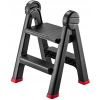 Kadax - Werkstatt Klappleiter, 47x44x63cm Trittleiter aus Kunststoff von KADAX