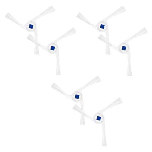 AC39-Kompatibel For ECOVACS, Deebot X2 / X2 Omni / X2 Pro / X2 Combo / X2S Roboter-Staubsauger Ersatzteile Seitenbürste(6pcs white) von KADILRTV