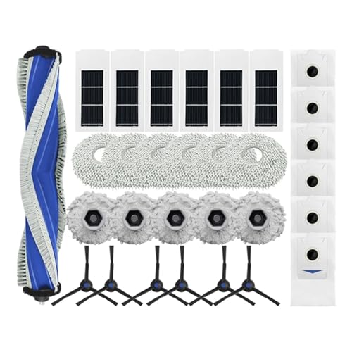B02C-Hauptseitenbürstenfilter Mopp Lappentuch Staubbeutel, Kompatibel For Ecovacs, Deebot X2S Roboter-Staubsauger Ersatzteile Zubehör B02C-Hauptseitenbürstenfilter Mopp Lappentuch Staubbeutel, Kompatibel For Ecovacs, Deebot X2S Roboter-Staubsauger Ersatzteile Zubehör von KADILRTV