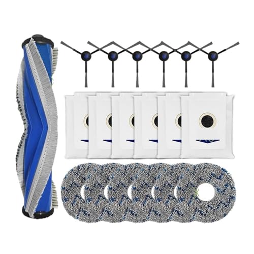 Ersatzteile For Hauptseitenbürstenfilter Und Wischtuch, Kompatibel Mit Ecovacs, Kompatibel Mit Deebot, Staubsauger T30 PRO OMNI / T30 Max / T30 / DDX14(M) von KADILRTV