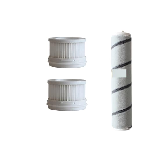 Filter-Rollbürstenersatz, Kompatibel Mit Xiaomi, Kompatibel Mit Mijia, 1C, Kabelloser Handstaubsauger, RollerBrush-Teile, Bürstenreinigung(1+2psc) von KADILRTV