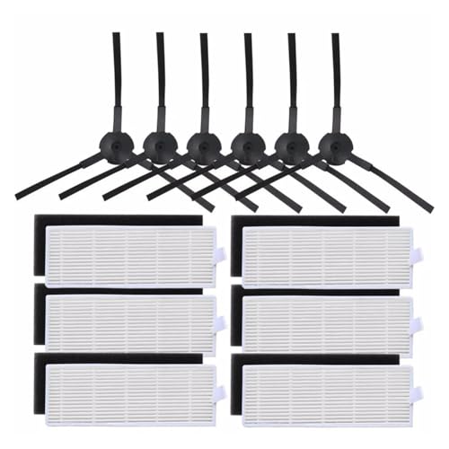 Filter-Seitenbürsten-Primärfilter, Kompatibel Mit Chuwi, Kompatibel Mit Ilife, A8 A6 X620 X623 Roboter-Staubsauger-Teile, Rollen-Hauptbürsten-Ersatz(1pcs) von KADILRTV