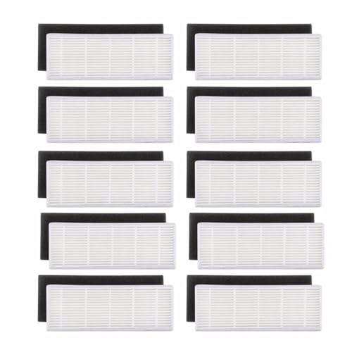 Filter-Seitenbürsten-Primärfilter, Kompatibel Mit Chuwi, Kompatibel Mit Ilife, A8 A6 X620 X623 Roboter-Staubsauger-Teile, Rollen-Hauptbürsten-Ersatz(D) von KADILRTV