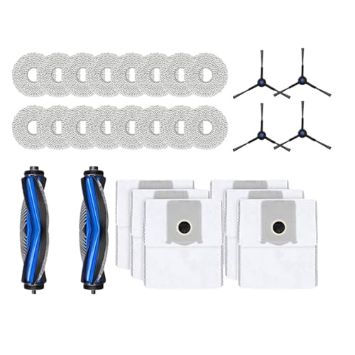 Hauptbürstenfilter For Roboterseitenbürsten, Wischtuch-Staubbeutel, Kompatibel Mit Ecovacs, Kompatibel Mit Deebot, T50 PRO Roboterstaubsauger(C) von KADILRTV