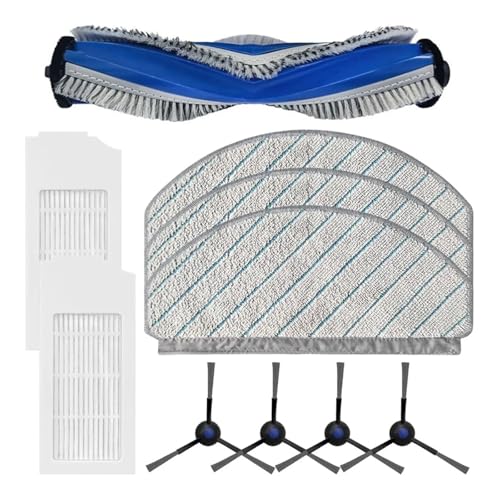Hauptseitenbürstenfilter-Mopptuch, Kompatibel Mit Ecovacs, Kompatibel Mit Deebot, N20/N20 Plus/N20 Pro Plus Roboterstaubsauger-Ersatzteile von KADILRTV