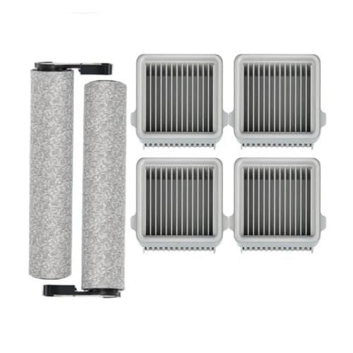Hauptwalzenbürstenfilter, Kompatibel Mit Uwant, XT100 Bodenwaschmaschinenzubehör(2+4PCS) von KADILRTV