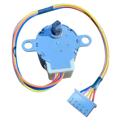 KADILRTV MP24GA MP24GA5 Synchroner Schrittschwenkmotor, Kompatibel Mit Midea, Hängeklimaanlage 24BYJ48 Schwenkblatt-Windabweiser 12V(MP24GA5) von KADILRTV