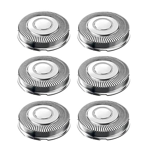 KADILRTV SH71 Ersatz-Scherköpfe, Kompatibel Mit Philips, Kompatibel Mit Norelco, Shaver Series 7000 Und Angular-Shaped Series 5000, SH71/52(6pcs) von KADILRTV