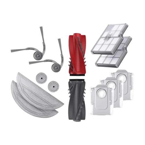 Kompatibel Mit Roborock, Saros 10 / S9 MaxV Ultra Filter DuoDivide Haupt-/Seitenbürste Mopp Staubbeutel Roboter-Staubsaugerteile Optional(Part Kit 2) von KADILRTV