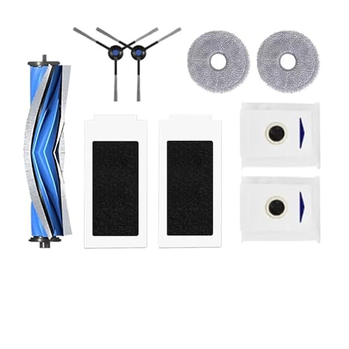 Rollen-Seitenbürstenfilter, Mopp-Staubbeutel, Kompatibel Mit Ecovacs, Debot T30 Pro Omni, Kompatibel Mit YEEDI, M12 Pro+ Staubsauger-Ersatzteile(C) von KADILRTV