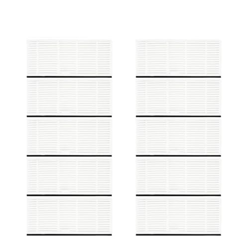 Rollenbürste, Seitenbürste, Wischmopp, Roboterstaubsauger, Kompatibel Mit Proscenic, M9, Staubsaugerzubehör, Ersatz(10pcs white) von KADILRTV