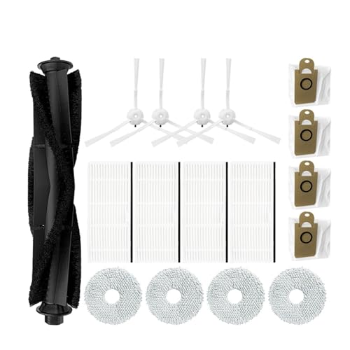 Rollenbürste, Seitenbürste, Wischmopp, Roboterstaubsauger, Kompatibel Mit Proscenic, M9, Staubsaugerzubehör, Ersatz(B) von KADILRTV