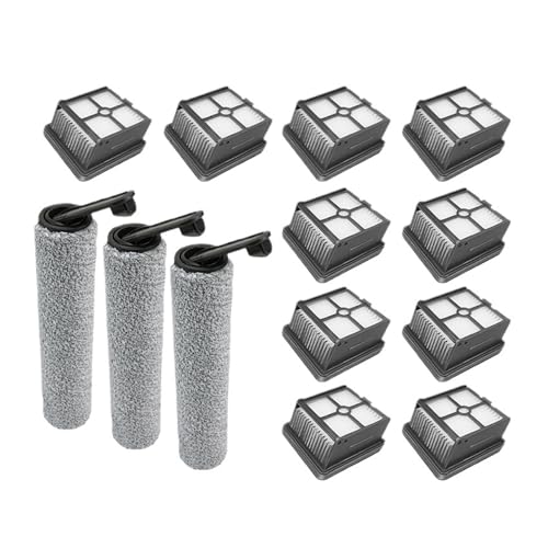 Rollenbürsten-Hauptbürsten, Kompatibel Mit Dreame, H12/H11 Core/H12S/M12/M12 Pro/H11S/H11 ProWaschbares Staubsaugerzubehör(3+10pcs) von KADILRTV