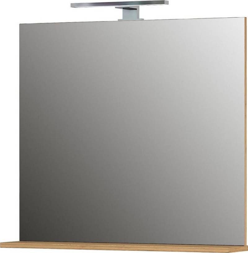 KADIMA DESIGN Badezimmerspiegelschrank INDE Rechteckig Badspiegel Holz 76 x 75 x 15 von KADIMA DESIGN