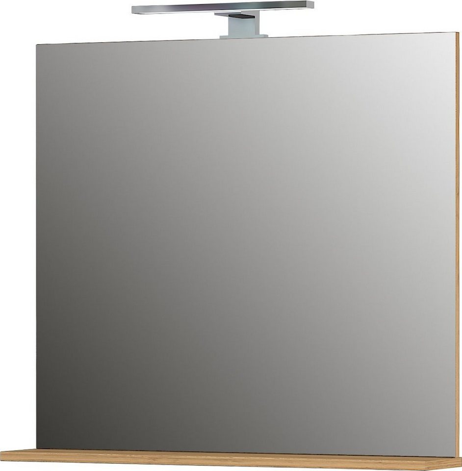 KADIMA DESIGN Badezimmerspiegelschrank INDE Rechteckig Wandspiegel Weiß 76 x 75 x 15 von KADIMA DESIGN