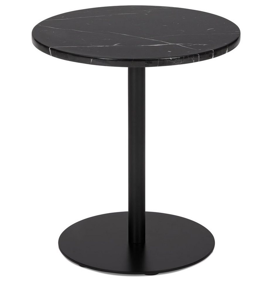 KADIMA DESIGN Bartisch ANKAMMA niedriger Tisch Glas Schwarz (black) 45 x von KADIMA DESIGN