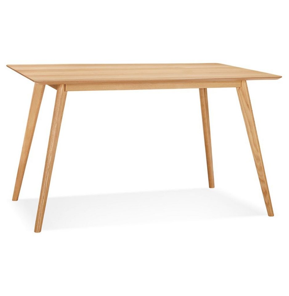 KADIMA DESIGN Bartisch LOKA Gastrotisch Helles Holz (natural) 80 x von KADIMA DESIGN