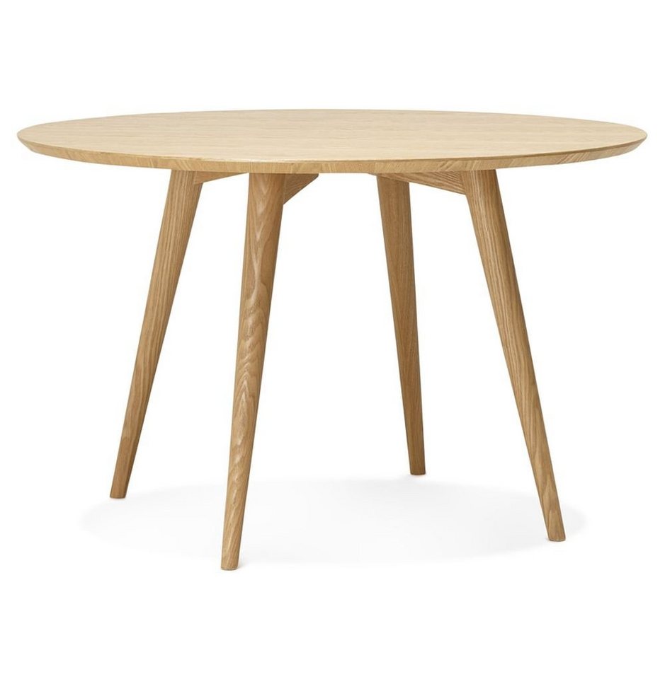 KADIMA DESIGN Bartisch LYDIA Gastrotisch Helles Holz (natural) 120 von KADIMA DESIGN