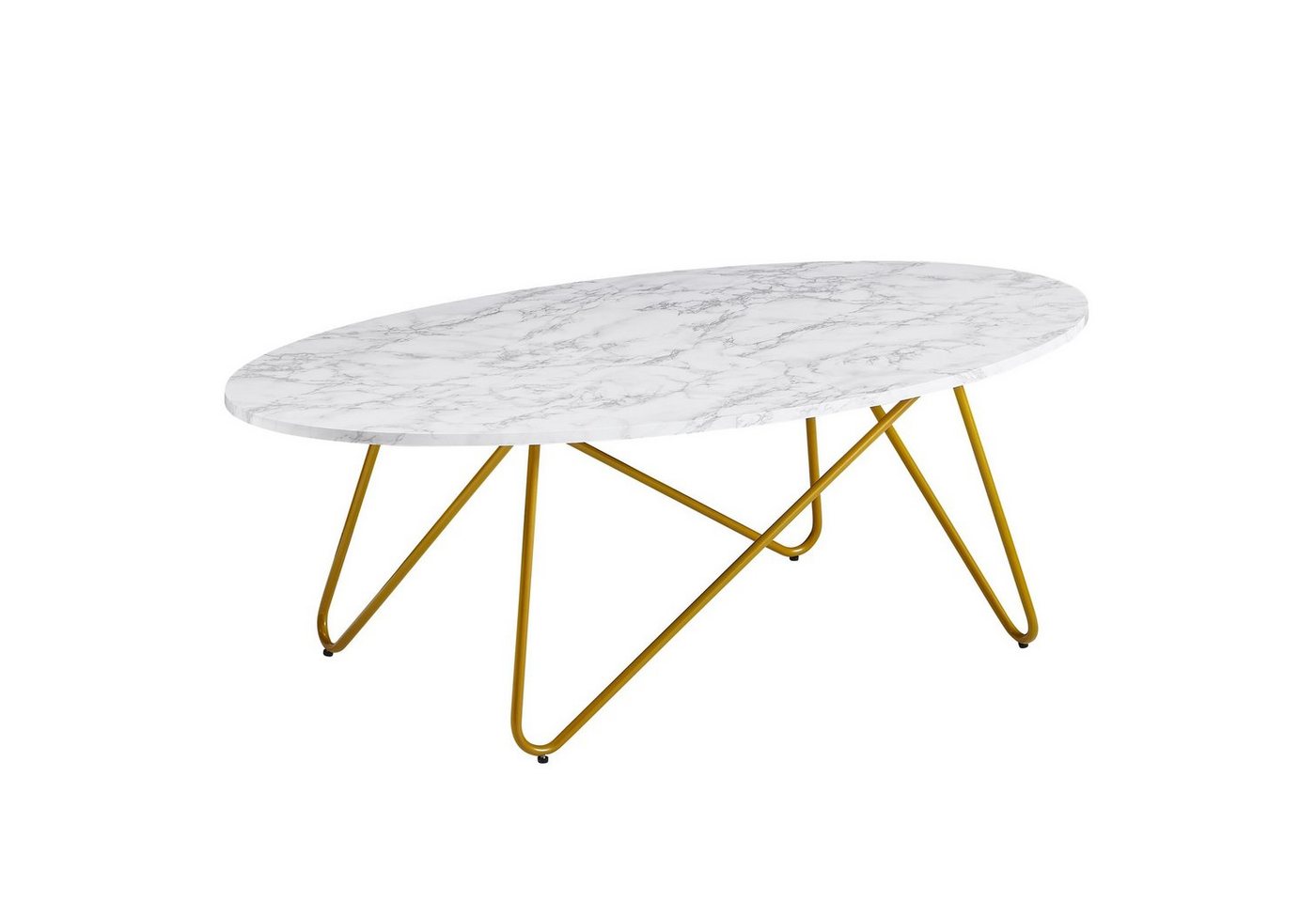 KADIMA DESIGN Couchtisch Stylischer Marmor Kaffeetisch, Modern & elegant, goldenes Gestell KADIMA DESIGN Couchtisch Stylischer Marmor Kaffeetisch, Modern & elegant, goldenes Gestell von KADIMA DESIGN