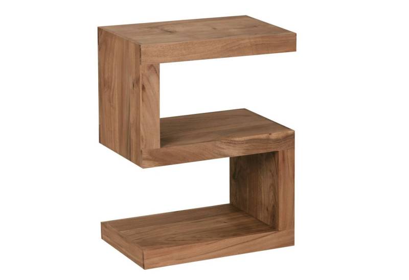 KADIMA DESIGN Beistelltisch Holztisch "S" Cube NAKO: Handgefertigtes Landhaus-Stil Design von KADIMA DESIGN
