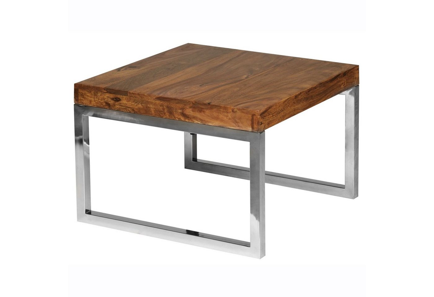 KADIMA DESIGN Beistelltisch Quadratischer Holztisch mit Stauraum, perfekt fürs Wohnzimmer von KADIMA DESIGN