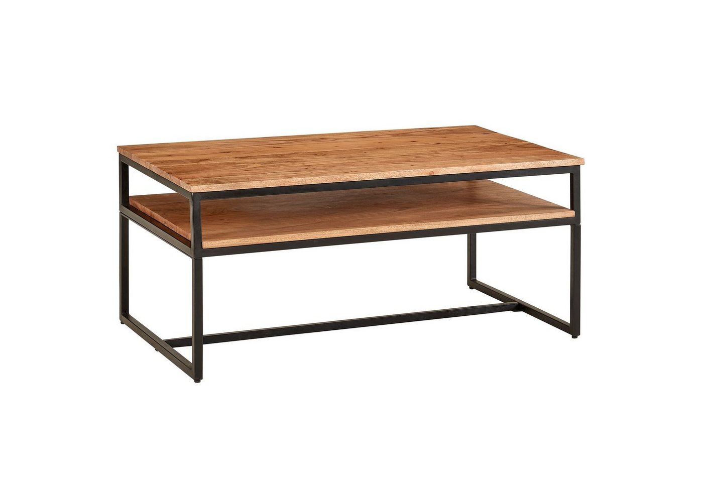 Wohnling Couchtisch Couchtisch 100x60x45 cm Massivholz Metall Sofatisch Wohnzimmertisch (Akazie, Stubentisch Industrial mit Stauraum, Holztisch Kaffeetisch), Akazie, Stubentisch Industrial mit Stauraum, Holztisch Kaffeetisch Wohnling Couchtisch Couchtisch 100x60x45 cm Massivholz Metall Sofatisch Wohnzimmertisch (Akazie, Stubentisch Industrial mit Stauraum, Holztisch Kaffeetisch), Akazie, Stubentisch Industrial mit Stauraum, Holztisch Kaffeetisch von Wohnling