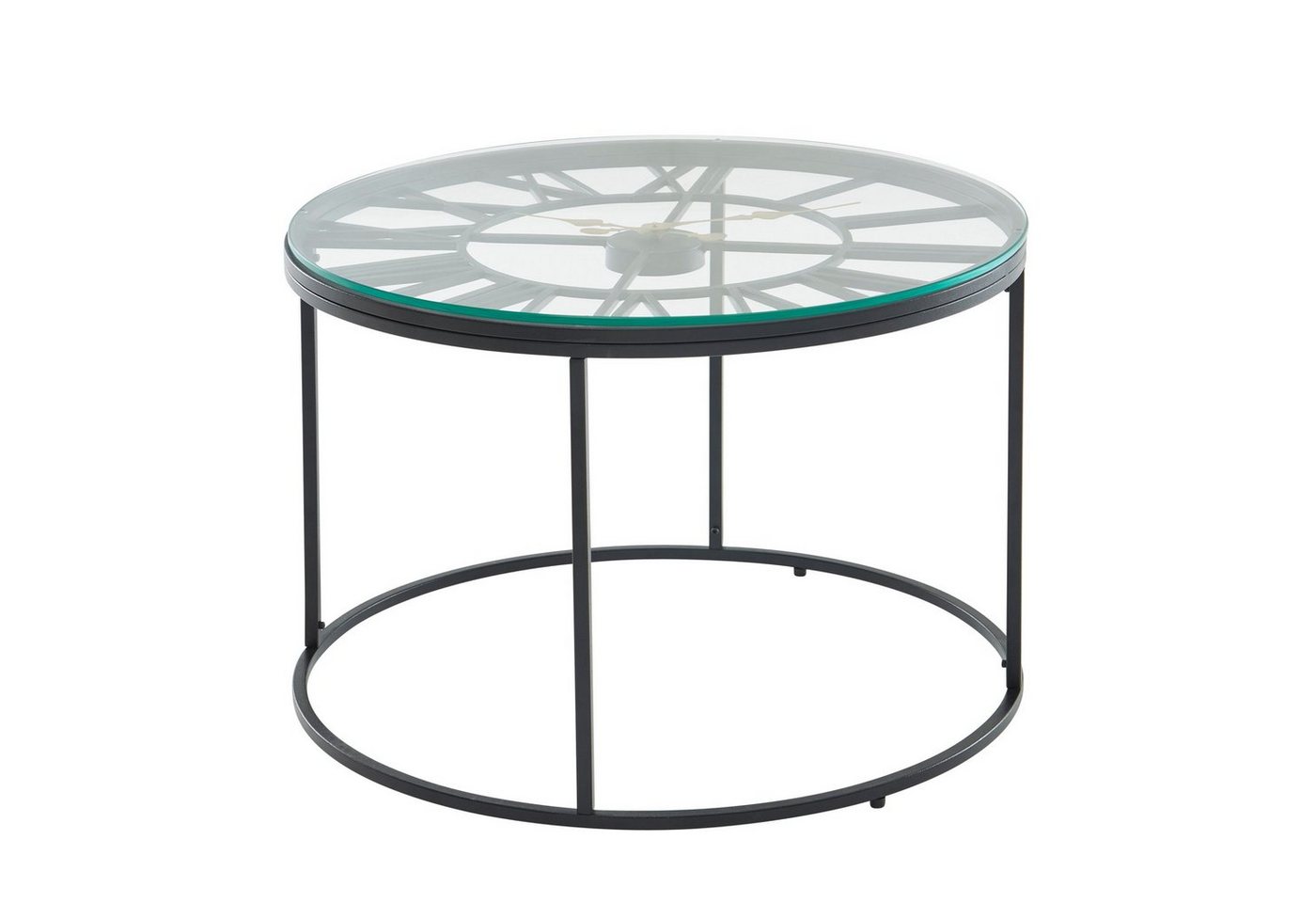 KADIMA DESIGN Couchtisch GESSO Kaffeetisch mit dekorativer Uhr, stabil & langlebig KADIMA DESIGN Couchtisch GESSO Kaffeetisch mit dekorativer Uhr, stabil & langlebig von KADIMA DESIGN