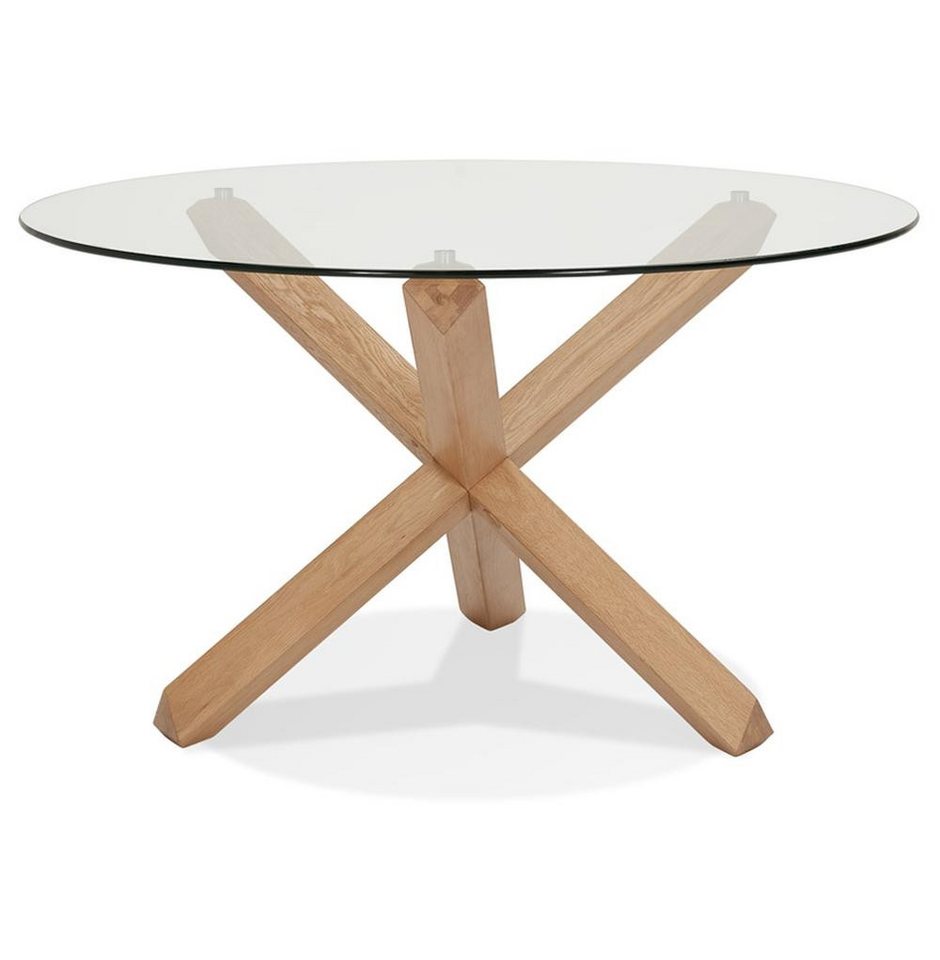 KADIMA DESIGN Esstisch Runder Skandinavischer Tisch aus Massivholz Eiche, Stabil und Elegant, Bodenschutz, Montageanleitung KADIMA DESIGN Esstisch Runder Skandinavischer Tisch aus Massivholz Eiche, Stabil und Elegant, Bodenschutz, Montageanleitung von KADIMA DESIGN