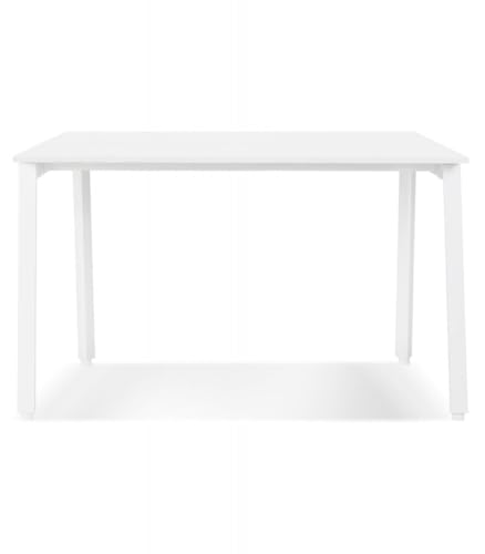 Moderner Schreibtisch AMADEUS aus Holz und Metall | Designer Bürotisch mit geräumiger Arbeitsfläche | Gerader Computertisch für Heimarbeitsplatz | Minimalistischer Stil | 160x80x74,5 cm | Weiß Moderner Schreibtisch AMADEUS aus Holz und Metall | Designer Bürotisch mit geräumiger Arbeitsfläche | Gerader Computertisch für Heimarbeitsplatz | Minimalistischer Stil | 160x80x74,5 cm | Weiß von KADIMA DESIGN