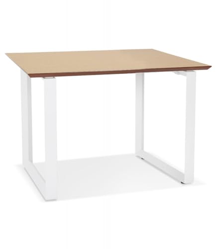 KADIMA DESIGN Schreibtisch aus Holz und Metall | Bürotisch mit großzügiger Arbeitsfläche | Computertisch in Eichenoptik | Minimalistischer Stil | 130x70x75,5 cm | GIMINI Kollektion KADIMA DESIGN Schreibtisch aus Holz und Metall | Bürotisch mit großzügiger Arbeitsfläche | Computertisch in Eichenoptik | Minimalistischer Stil | 130x70x75,5 cm | GIMINI Kollektion von KADIMA DESIGN