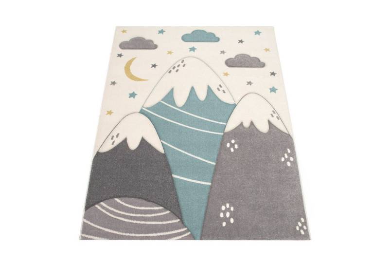 KADIMA DESIGN Kinderteppich Berge Kinderzimmer 100% Polypropylen schmutzabweisend Kinderteppich, Rechteckig, Höhe: 17 mm, Florhöhe: 13 mm, 80x150, Creme KADIMA DESIGN Kinderteppich Berge Kinderzimmer 100% Polypropylen schmutzabweisend Kinderteppich, Rechteckig, Höhe: 17 mm, Florhöhe: 13 mm, 80x150, Creme von KADIMA DESIGN