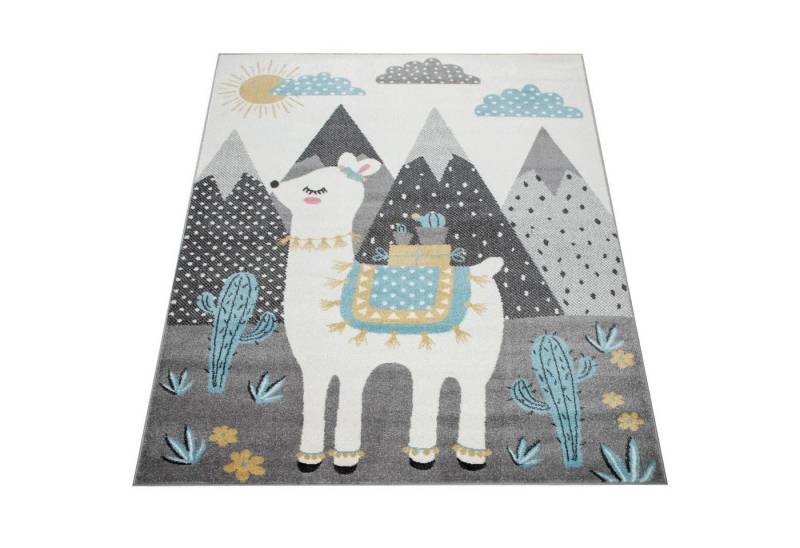 KADIMA DESIGN Kinderteppich Camel Kinderzimmer 100% Polypropylen schmutzabweisend Kinderteppich, Rechteckig, Höhe: 13 mm, Florhöhe: 9 mm, 100% Polypropylen, Rechteckig, 80x150cm, Mehrfarbig von KADIMA DESIGN