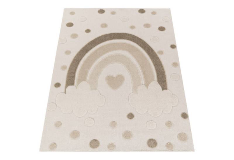 KADIMA DESIGN Kinderteppich Regenbogen Kinderzimmer schmutzabweisend Teppich Kinder, Läufer, Höhe: 21 mm, Florhöhe: 17 mm, 100% Polyester, Läufer, 80x150cm, Sand KADIMA DESIGN Kinderteppich Regenbogen Kinderzimmer schmutzabweisend Teppich Kinder, Läufer, Höhe: 21 mm, Florhöhe: 17 mm, 100% Polyester, Läufer, 80x150cm, Sand von KADIMA DESIGN