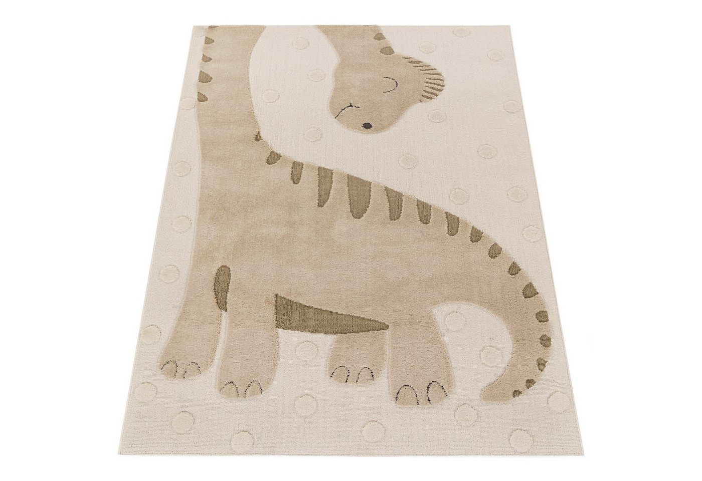 KADIMA DESIGN Kinderteppich kleiner Dinosaurier Kinderzimmer schmutzabweisend Teppich Kinder, Läufer, Höhe: 21 mm, Florhöhe: 17 mm, 100% Polyester, Läufer, 80x150cm, Beige KADIMA DESIGN Kinderteppich kleiner Dinosaurier Kinderzimmer schmutzabweisend Teppich Kinder, Läufer, Höhe: 21 mm, Florhöhe: 17 mm, 100% Polyester, Läufer, 80x150cm, Beige von KADIMA DESIGN