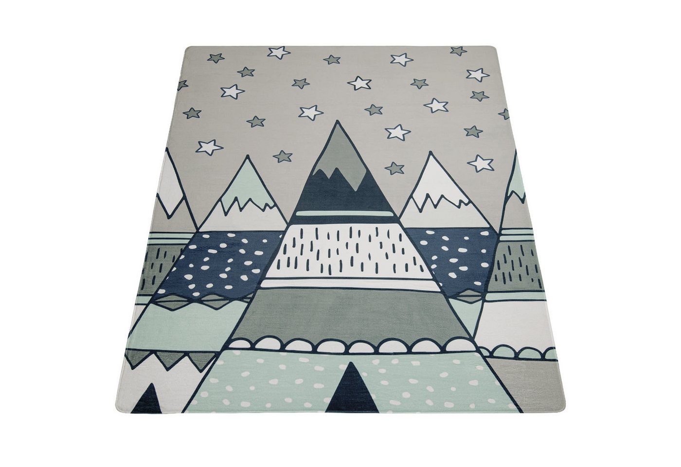 KADIMA DESIGN Kinderteppich waschmaschinenwaschbar Berge Kinderzimmer Kinderteppich, Rechteckig, Höhe: 4 mm, 100% Polyester, Rücken aus Felt + Dots, Rechteckig, 80x150cm, Grau KADIMA DESIGN Kinderteppich waschmaschinenwaschbar Berge Kinderzimmer Kinderteppich, Rechteckig, Höhe: 4 mm, 100% Polyester, Rücken aus Felt + Dots, Rechteckig, 80x150cm, Grau von KADIMA DESIGN