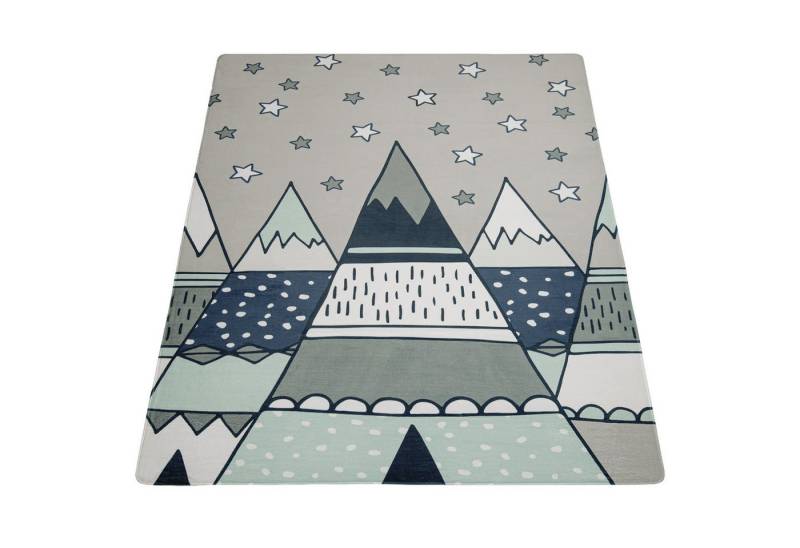 KADIMA DESIGN Kinderteppich waschmaschinenwaschbar Berge Kinderzimmer Kinderteppich, Rechteckig, Höhe: 4 mm, 100% Polyester, Rücken aus Felt + Dots, Rechteckig, 80x150cm, Grau KADIMA DESIGN Kinderteppich waschmaschinenwaschbar Berge Kinderzimmer Kinderteppich, Rechteckig, Höhe: 4 mm, 100% Polyester, Rücken aus Felt + Dots, Rechteckig, 80x150cm, Grau von KADIMA DESIGN