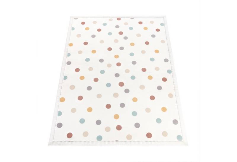 KADIMA DESIGN Kinderteppich waschmaschinenwaschbar Punkte Kindermotiv Kinderzimmer Kinderteppich, Rechteckig, Höhe: 24 mm, Florhöhe: 20 mm, 100% Polyester, Rechteckig, 80x150cm, Mehrfarbig KADIMA DESIGN Kinderteppich waschmaschinenwaschbar Punkte Kindermotiv Kinderzimmer Kinderteppich, Rechteckig, Höhe: 24 mm, Florhöhe: 20 mm, 100% Polyester, Rechteckig, 80x150cm, Mehrfarbig von KADIMA DESIGN