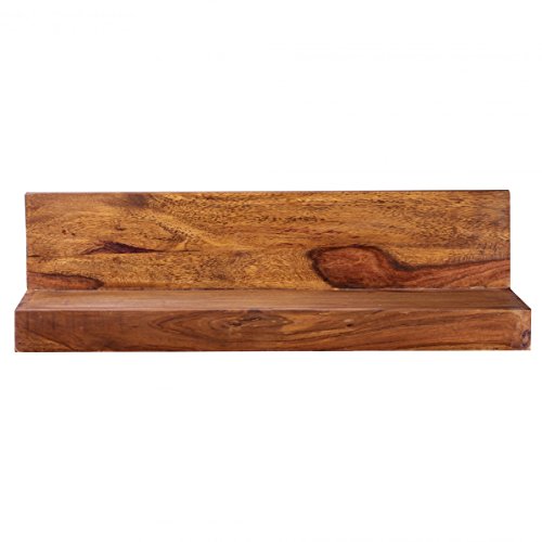 KADIMA DESIGN Massivholz Wandregal Wood 60 cm Sheesham Wandboard Regal Holz Massiv von KADIMA DESIGN