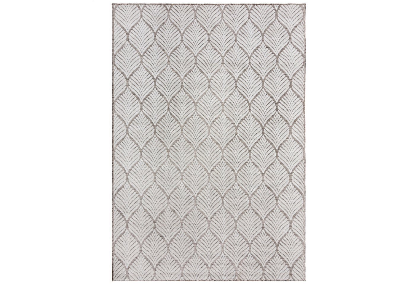 KADIMA DESIGN Outdoorteppich Blätter Terrasse schmutzabweisend Outdoor Teppich Rechteckig 80x150, Rechteckig, Höhe: 4 mm, Beige, 100% Polypropylen, Hoch-Niederflor, Flordichte 1 300 g/m² KADIMA DESIGN Outdoorteppich Blätter Terrasse schmutzabweisend Outdoor Teppich Rechteckig 80x150, Rechteckig, Höhe: 4 mm, Beige, 100% Polypropylen, Hoch-Niederflor, Flordichte 1 300 g/m² von KADIMA DESIGN