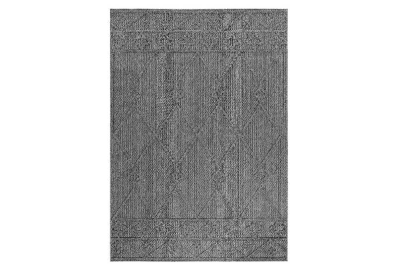 KADIMA DESIGN Outdoorteppich Flachgewebe Berber-Muster Polypropylen Terrasse Teppich Outdoor, Läufer, Höhe: 8 mm, Handwäsche, Rücken aus Polypropylen, Gekettelt, 80x150cm von KADIMA DESIGN