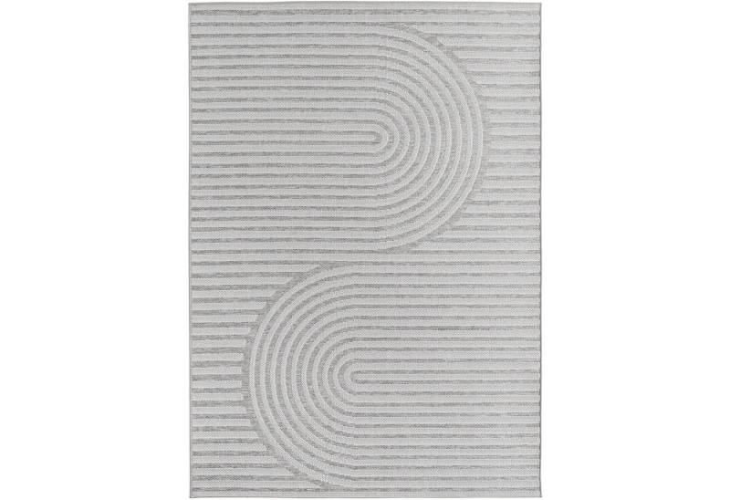 KADIMA DESIGN Outdoorteppich Flachgewebe Boho Muster Handwäsche Balkon Teppich Outdoor, Läufer, Höhe: 5 mm, Rücken aus Polypropylen fibrilliertes Garn, Gekettelt, 80x150cm von KADIMA DESIGN