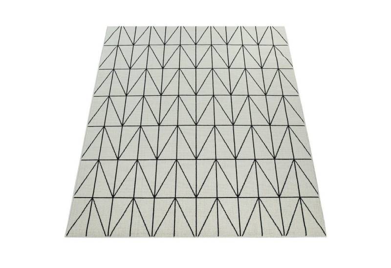 KADIMA DESIGN Outdoorteppich Geometrisch Balkon, Terrasse schmutzabweisend Outdoor Teppich, Rechteckig, Höhe: 4 mm, 100% Polypropylen, Rücken aus Polypropylen, 120x170cm, Weiß KADIMA DESIGN Outdoorteppich Geometrisch Balkon, Terrasse schmutzabweisend Outdoor Teppich, Rechteckig, Höhe: 4 mm, 100% Polypropylen, Rücken aus Polypropylen, 120x170cm, Weiß von KADIMA DESIGN