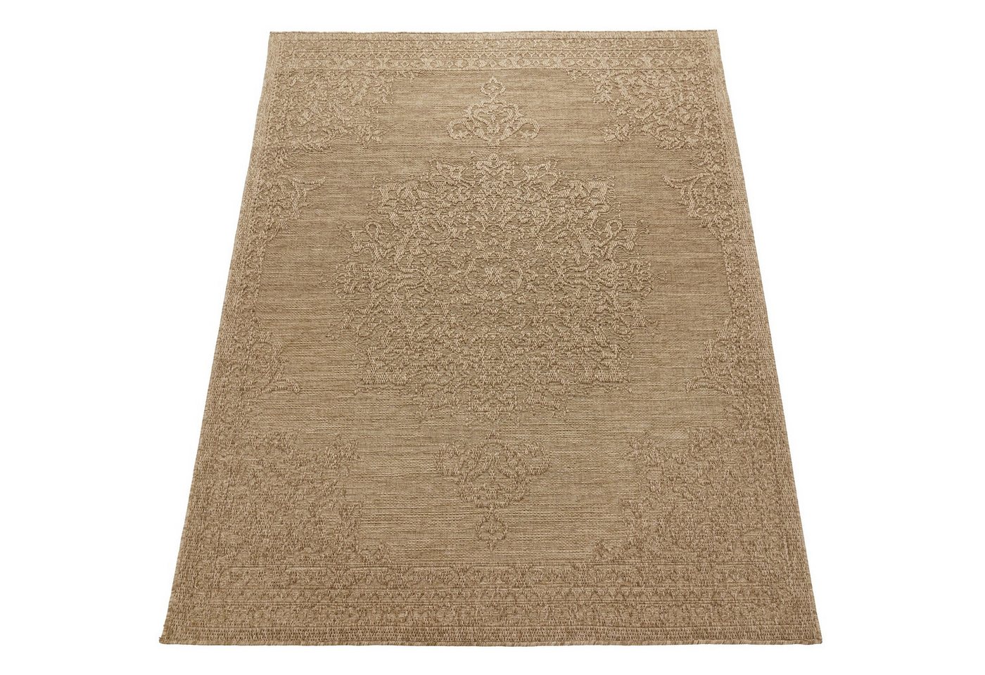 KADIMA DESIGN Outdoorteppich Natur Balkon, Terrasse schmutzabweisend Outdoor Teppich, Rechteckig, Höhe: 4 mm, 100% Polypropylen,120x160, Beige KADIMA DESIGN Outdoorteppich Natur Balkon, Terrasse schmutzabweisend Outdoor Teppich, Rechteckig, Höhe: 4 mm, 100% Polypropylen,120x160, Beige von KADIMA DESIGN