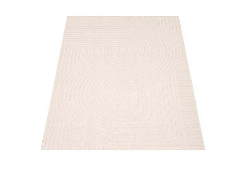 KADIMA DESIGN Outdoorteppich Unifarben Spiralmuster Balkon, Terrasse Outdoor Teppich, Rechteckig, Höhe: 4 mm, 100% Polypropylen,120x170cm, Creme KADIMA DESIGN Outdoorteppich Unifarben Spiralmuster Balkon, Terrasse Outdoor Teppich, Rechteckig, Höhe: 4 mm, 100% Polypropylen,120x170cm, Creme von KADIMA DESIGN