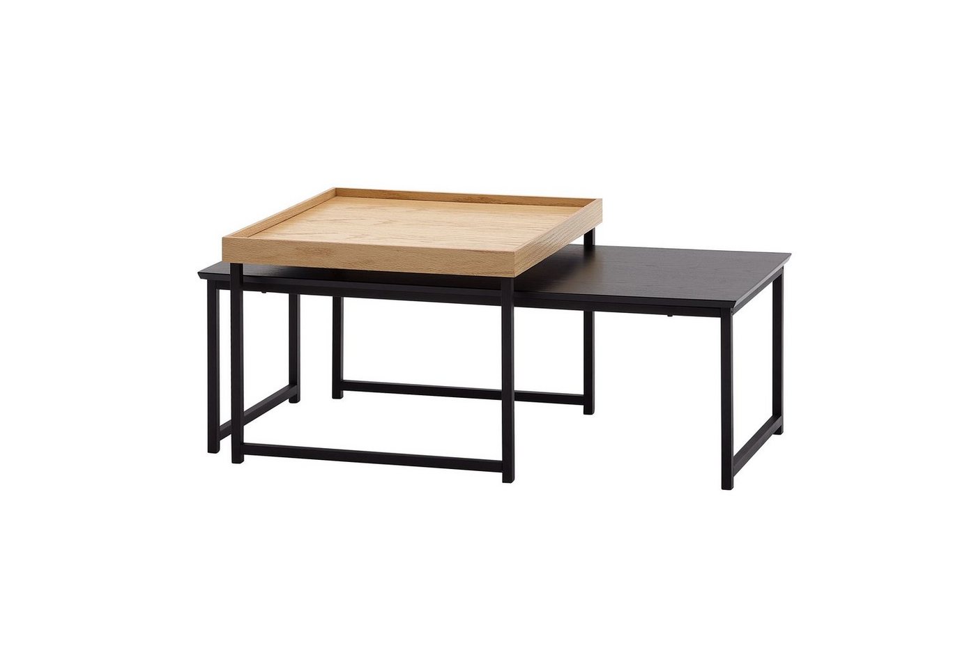 KADIMA DESIGN Satztisch Couchtische 2er Set, Modern, Metallgestell, Ablageflächen KADIMA DESIGN Satztisch Couchtische 2er Set, Modern, Metallgestell, Ablageflächen von KADIMA DESIGN