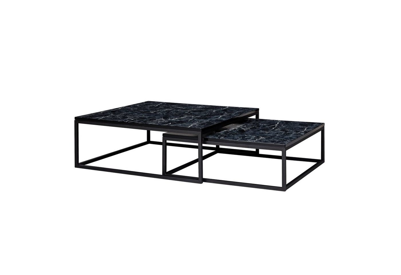 KADIMA DESIGN Satztisch MARMIX 2er Set Couchtische, Trendiges Design, stabile Konstruktion KADIMA DESIGN Satztisch MARMIX 2er Set Couchtische, Trendiges Design, stabile Konstruktion von KADIMA DESIGN