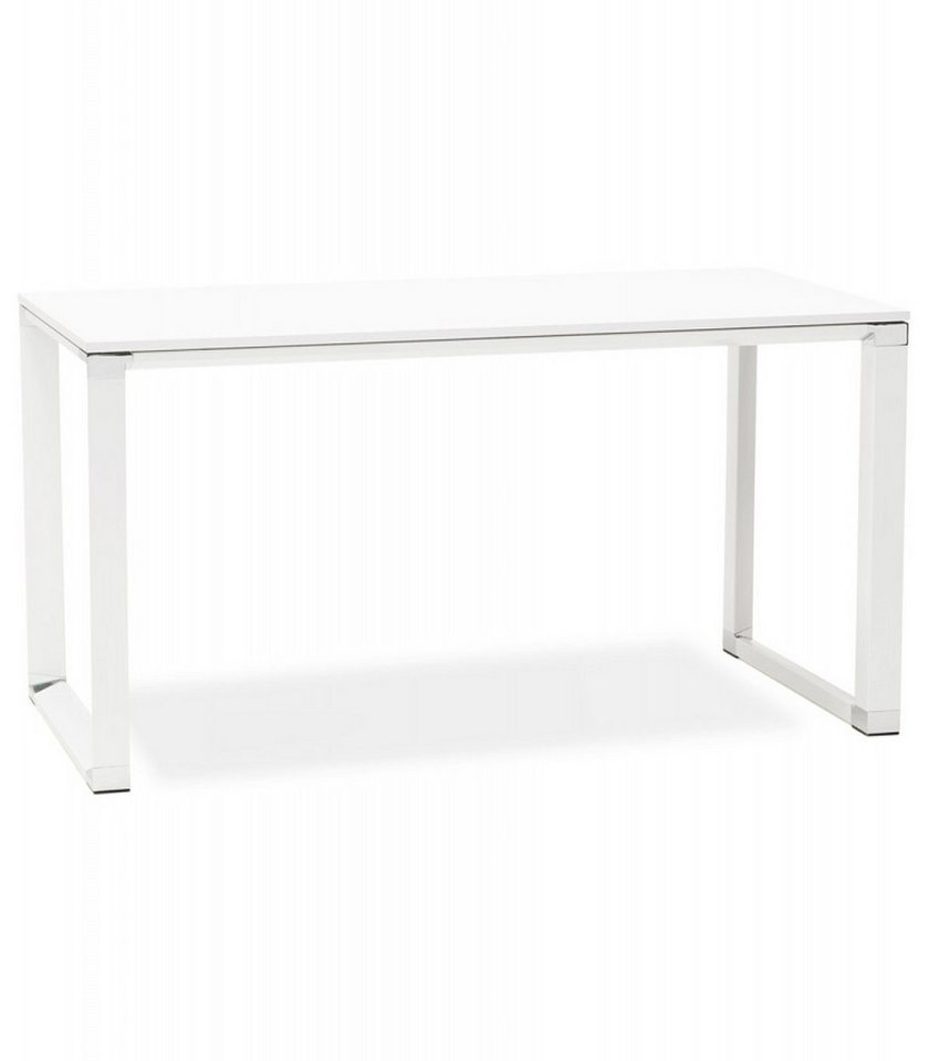 KADIMA DESIGN Schreibtisch Gerader Chefschreibtisch aus Holz und Metall Industriestil (Designer Arbeitstisch mit moderner Metallstruktur XLINE Kollektion), Büroschreibtisch mit Melaminplatte 160x80x74 cm KADIMA DESIGN Schreibtisch Gerader Chefschreibtisch aus Holz und Metall Industriestil (Designer Arbeitstisch mit moderner Metallstruktur XLINE Kollektion), Büroschreibtisch mit Melaminplatte 160x80x74 cm von KADIMA DESIGN