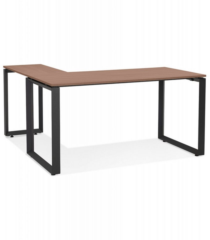 KADIMA DESIGN Schreibtisch Eckschreibtisch Walnussholz Metall Arbeitstisch Eckdesign Büroecke (170x160x74,8 cm L-Form Designer Kollektion), Computertisch Winkelschreibtisch Büromöbel Modern Skandinavisch KADIMA DESIGN Schreibtisch Eckschreibtisch Walnussholz Metall Arbeitstisch Eckdesign Büroecke (170x160x74,8 cm L-Form Designer Kollektion), Computertisch Winkelschreibtisch Büromöbel Modern Skandinavisch von KADIMA DESIGN